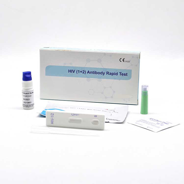 Ce0123 Onartutako Odola 1+2 Etxeko Erabilera GIBaren Laguntzarako Autotest Strips Kits