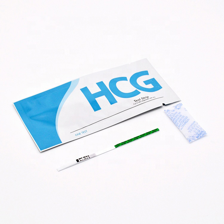 Medikuntzako hornidura orokorrak gernu azkarreko haurdunaldiko Hcg test kit